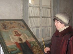 Н.Н.Павлова в Далматовском монастыре,февр.2009г.